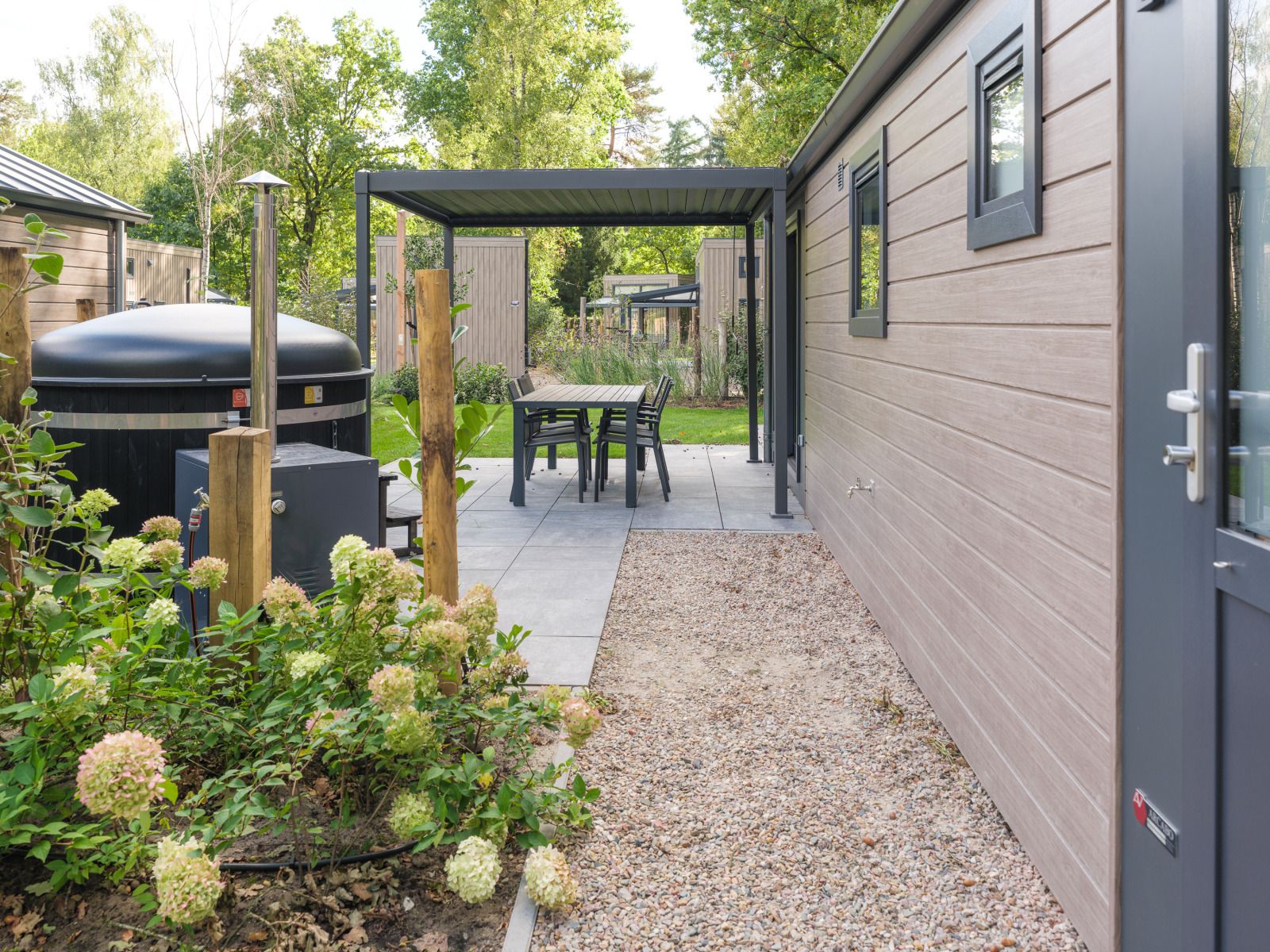 Verblijf 325359 - Vakantiewoning Veluwe - Doornenburg Lodge Comfort met Hottub & Sauna