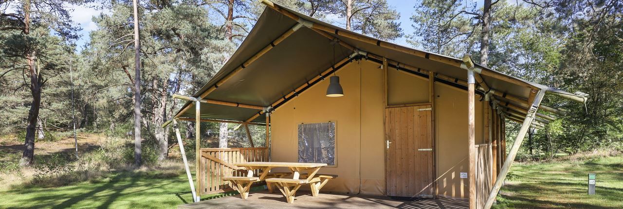 Gemuetliche Glamping Lodge Coldenhove in Eerbeek, umgeben von Natur, Veluwe, Gelderland.