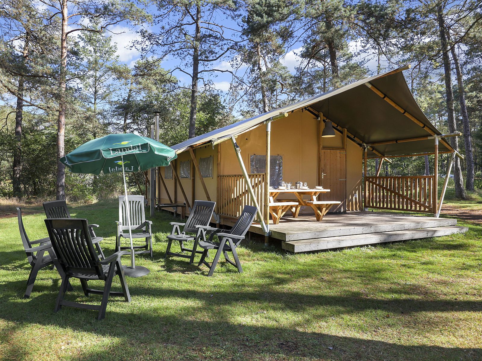 Verblijf 326079 - Vakantiewoning Veluwe - Coldenhove | 6-persoons safaritent | 6ST