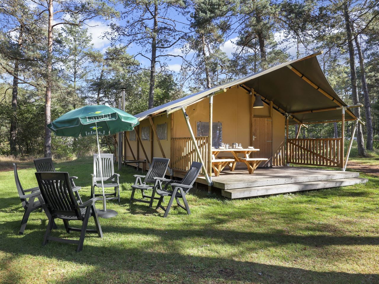 Verblijf 326085 - Vakantiewoning Veluwe - Coldenhove | 6-persoons safaritent | 6ST