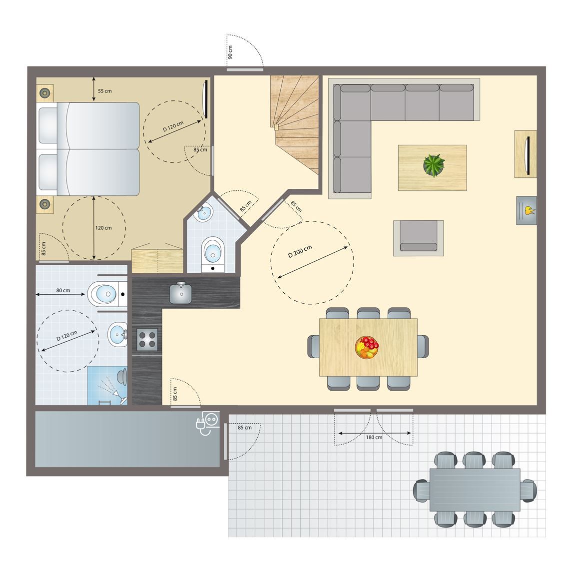 Verblijf 326099 - Bungalow Veluwe - Coldenhove | 8-persoons bungalow - Breed toegankelijk | 8LT