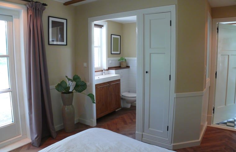 Eigenes Badezimmer im Ferienhaus in 't Loo Oldebroek, Veluwe.