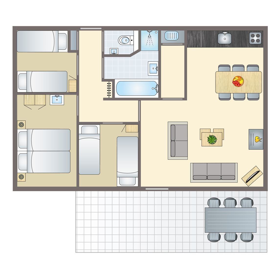 Unterkunft 3264107 - Bungalow Veluwe - Rabbit Hill | 6-persoons bungalow | 6C