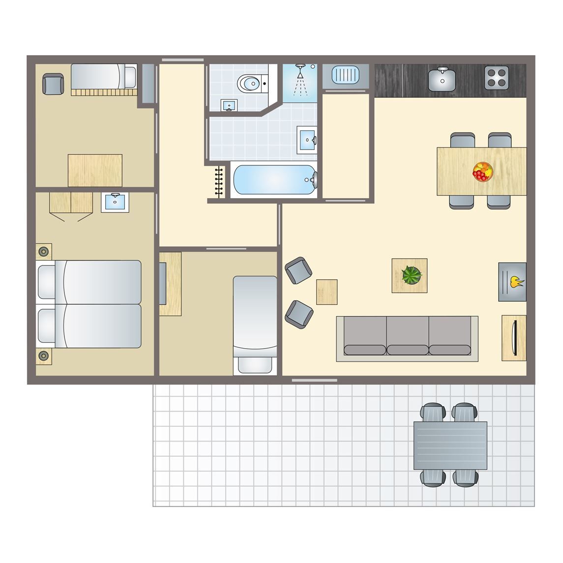 Unterkunft 3264110 - Bungalow Veluwe - Rabbit Hill | 4-persoons kinderbungalow | 4CK