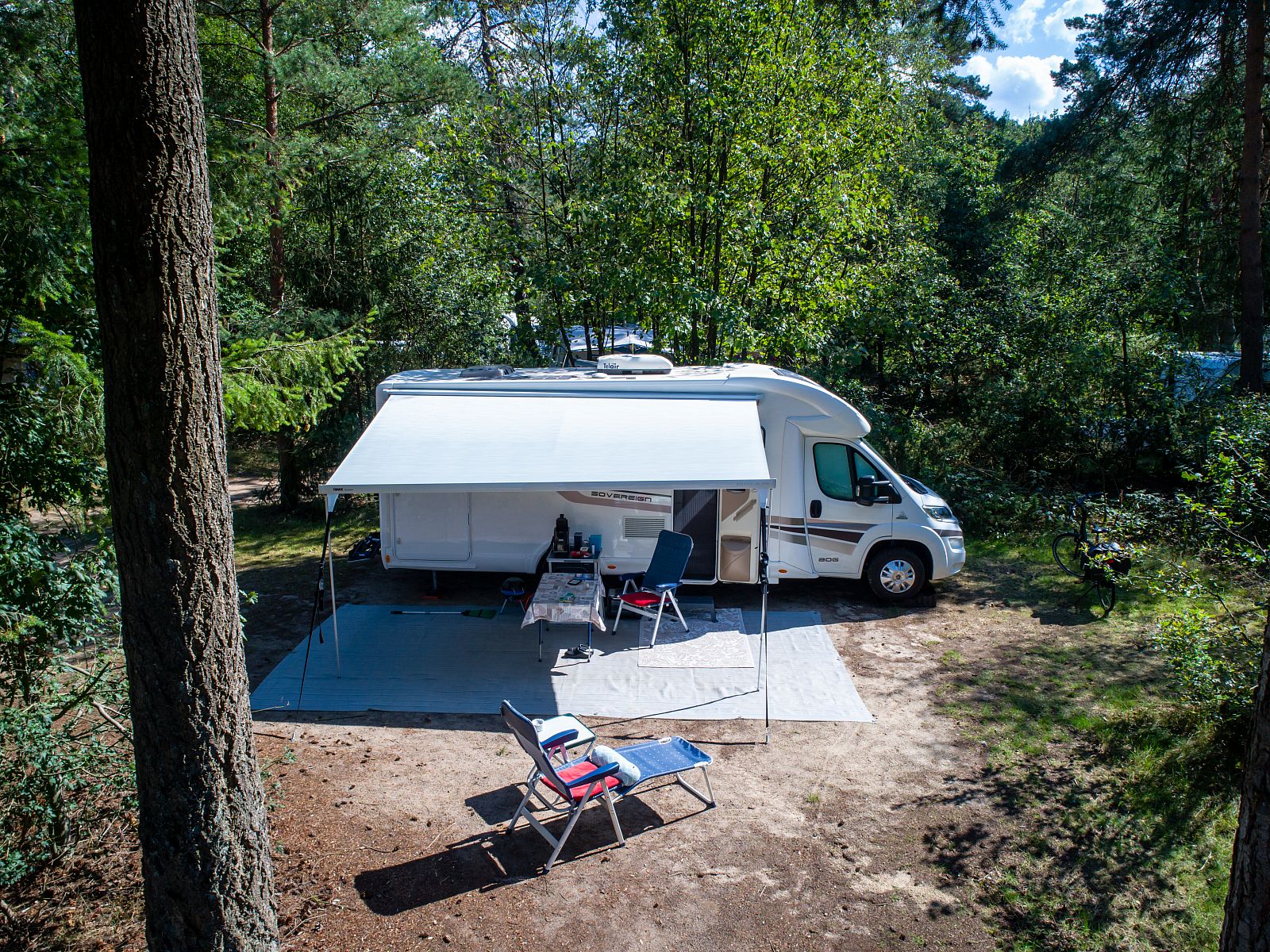 Guest house 3264115 - Fixed travel trailer Veluwe - Rabbit Hill | Comfort campingplaats | C16