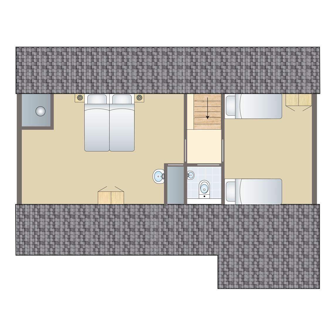 Unterkunft 3264126 - Bungalow Veluwe - Rabbit Hill | 6-persoons bungalow | 6CE