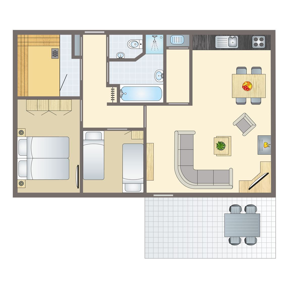 Unterkunft 3264130 - Bungalow Veluwe - Rabbit Hill | 4-persoons bungalow | 4CE