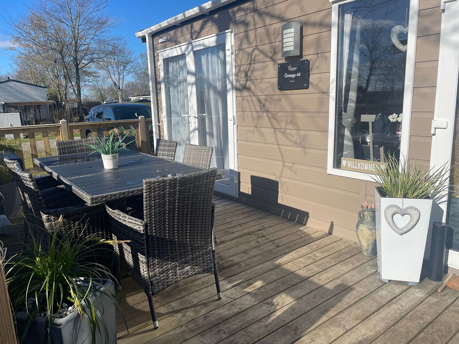 Guest house 341319 - Apartment Noordwest Groningen - Appartement Chalet in Strandnähe