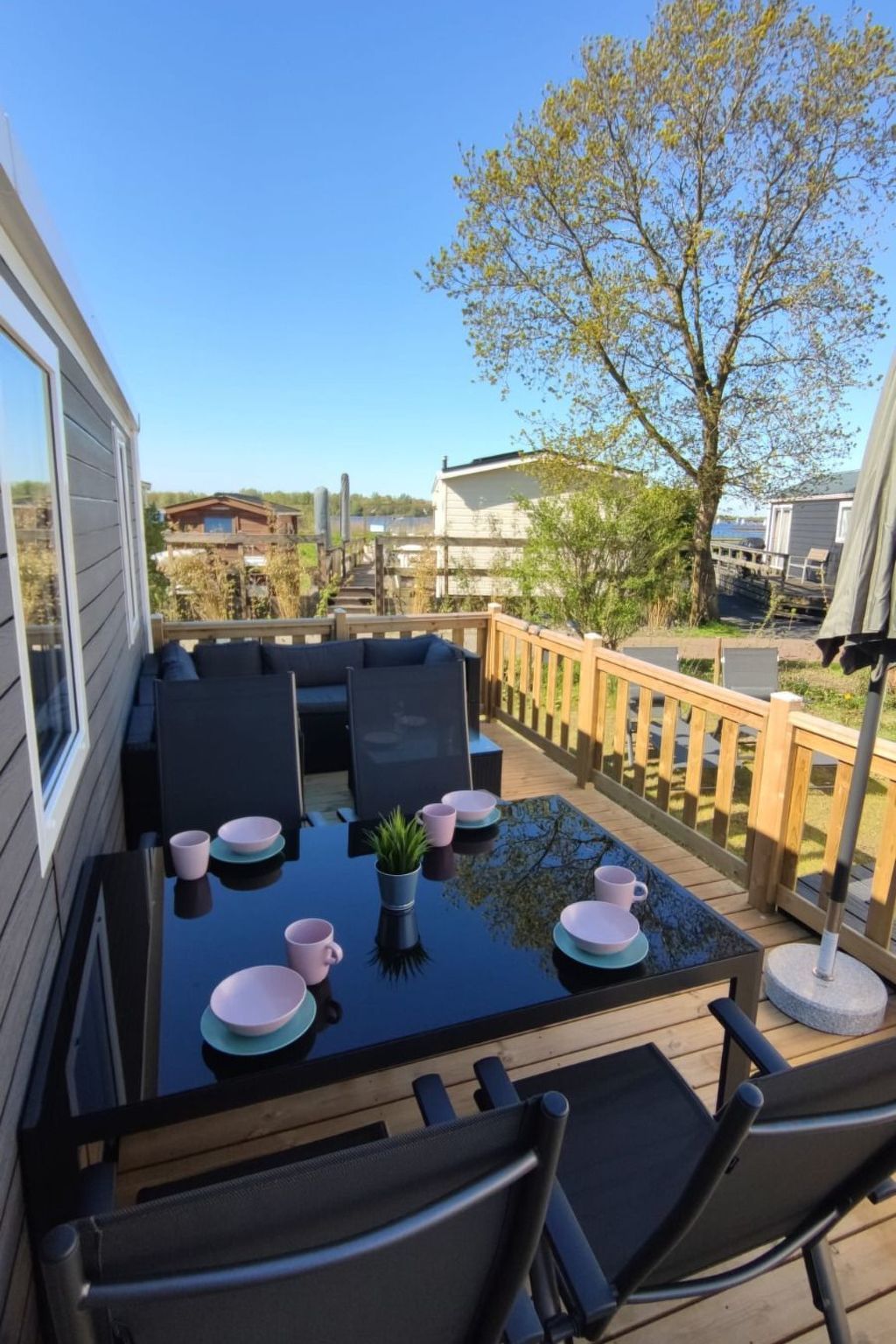 Unterkunft 341385 - Appartement Noordwest Groningen - Appartement Mobilheim Herz Lauwersoog - Chalet Pampusplaat 0