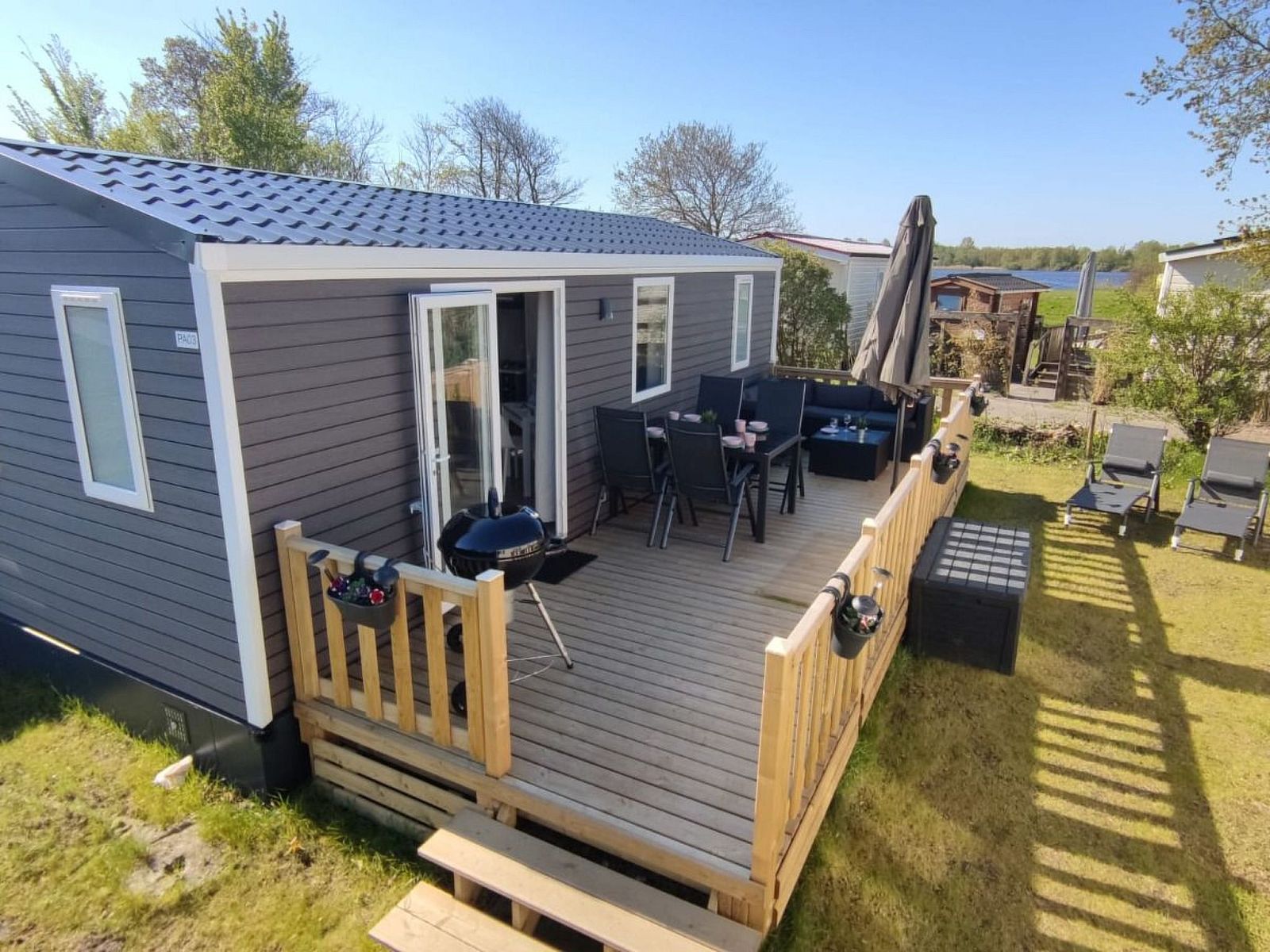 Unterkunft 341385 - Appartement Noordwest Groningen - Appartement Mobilheim Herz Lauwersoog - Chalet Pampusplaat 0