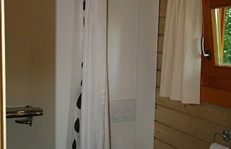 Shower in Holiday Home in Zoutkamp, a refreshing experience in Groningen.