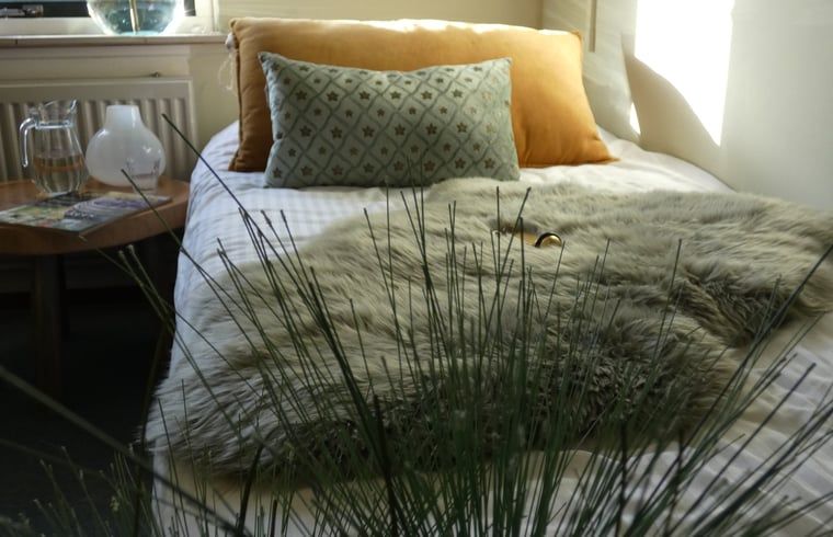 Stilvolles Badezimmer in Cottage in Bourtange Ferienhaus mit luxurioesen Pflegeprodukten in Groningen.