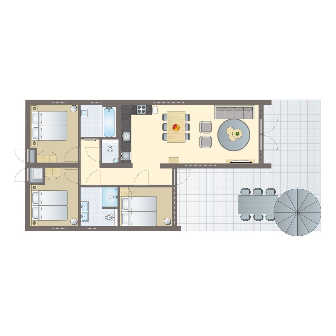 Unterkunft 350627 - Bungalow Zuidoost Groningen - 6-persoons bungalow | 6C