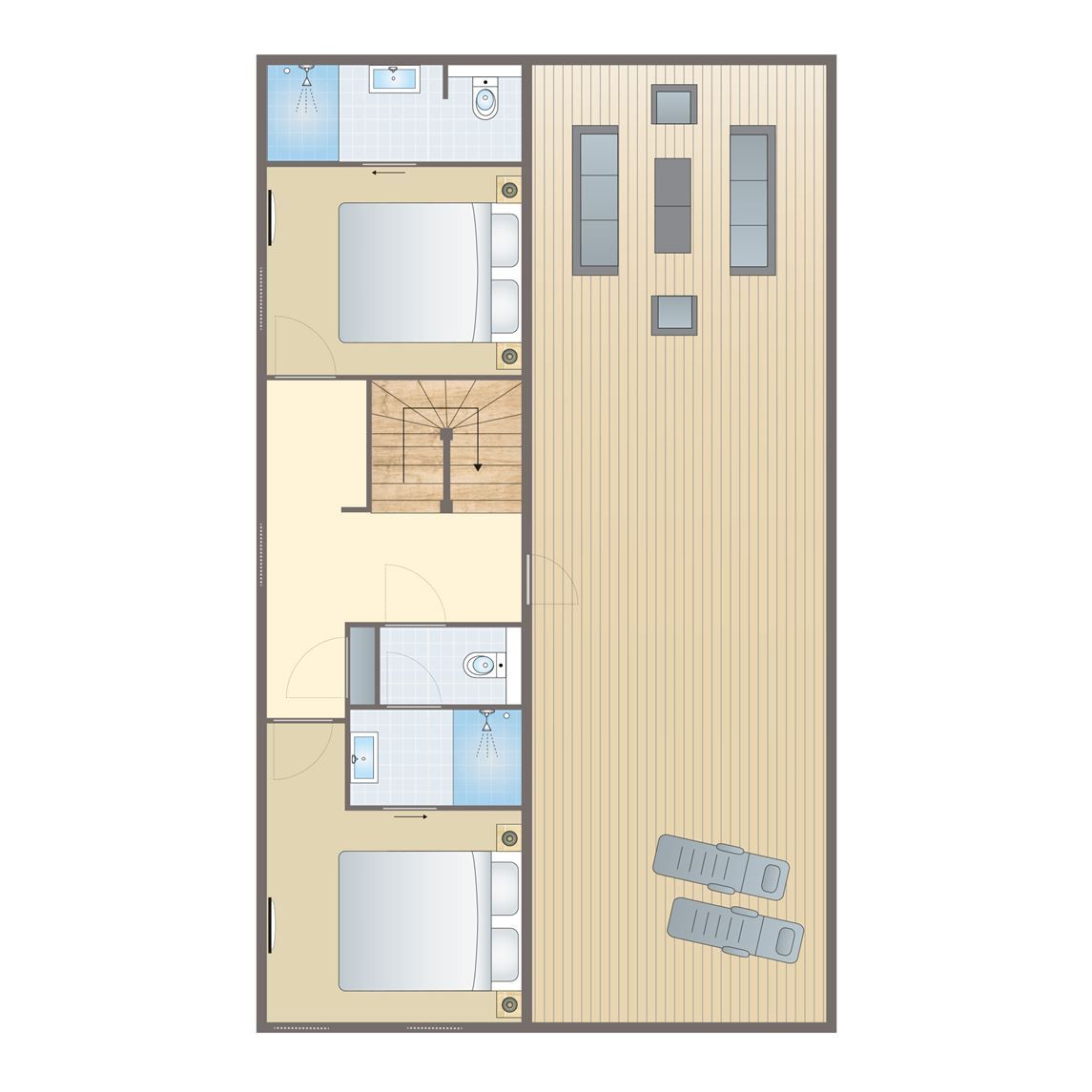 Unterkunft 351332 - Bungalow Zuidoost Groningen - 8-persoons woning | 8L