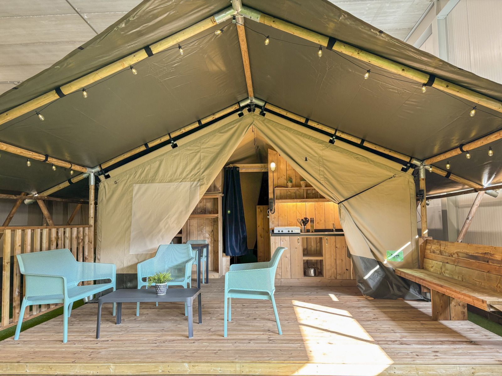 Guest house 352503 - Tent house Zuidoost Groningen - Safaritent incl. sanitair