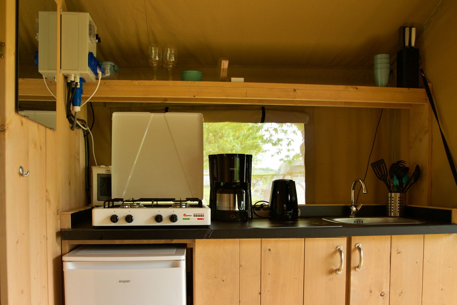 Verblijf 353402 - Tenthuis Zuidoost Groningen - Safaritent + toilet