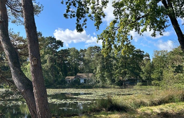 Vacation home in Stramproy, situated on a serene pond surrounded by lush nature in Central Limburg, ideal for a restful vacation.