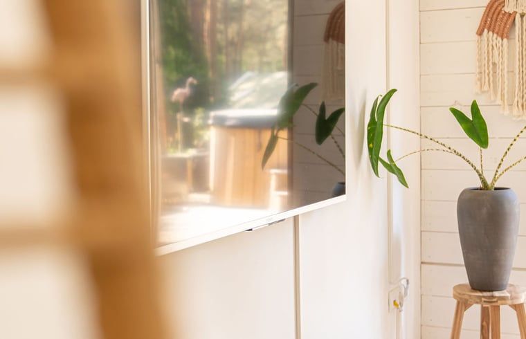 Modern details in the interior of Cottage in Meijel, Central Limburg.