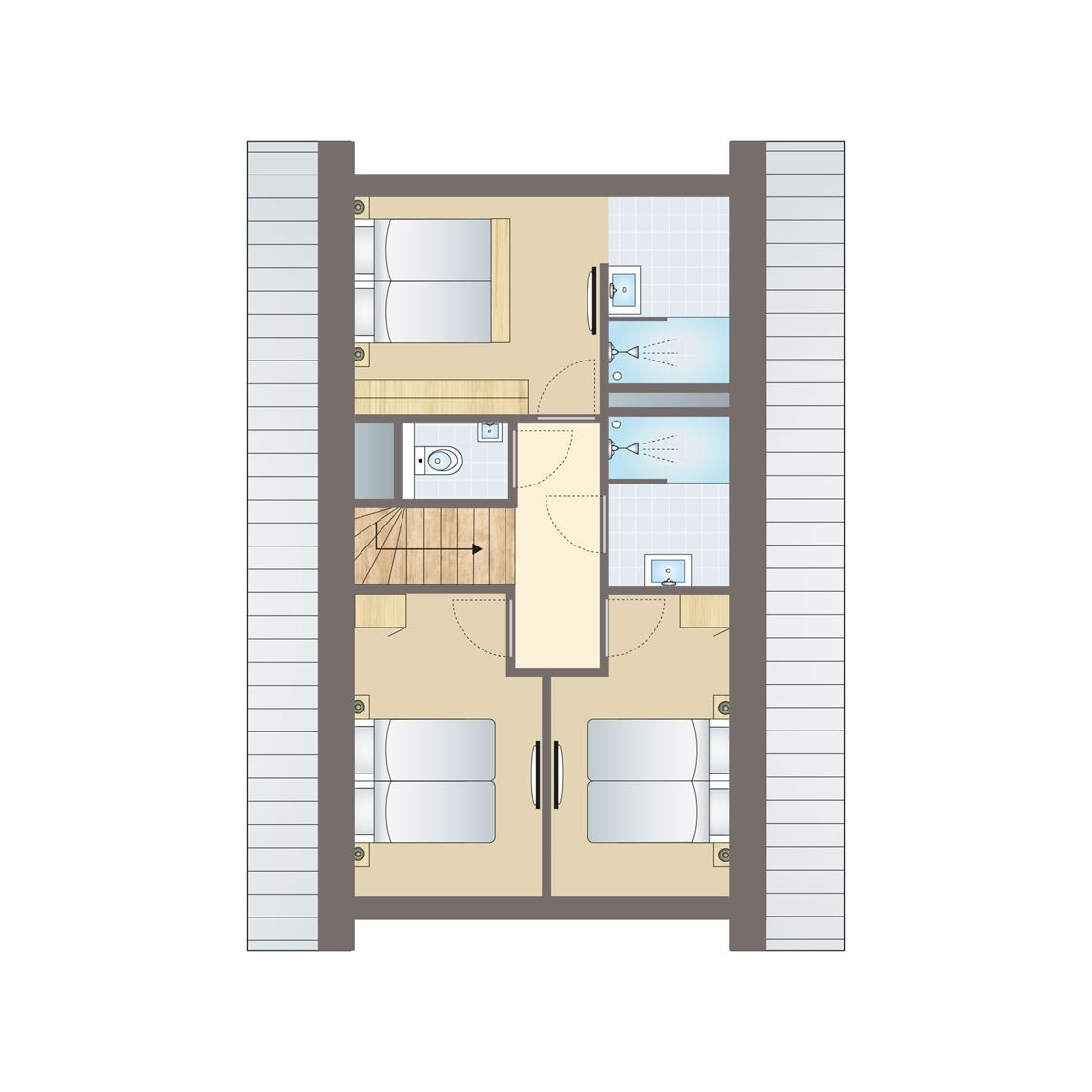 Unterkunft 380856 - Bungalow Noord Limburg - 6-persoons wellnessvilla | 6ELW