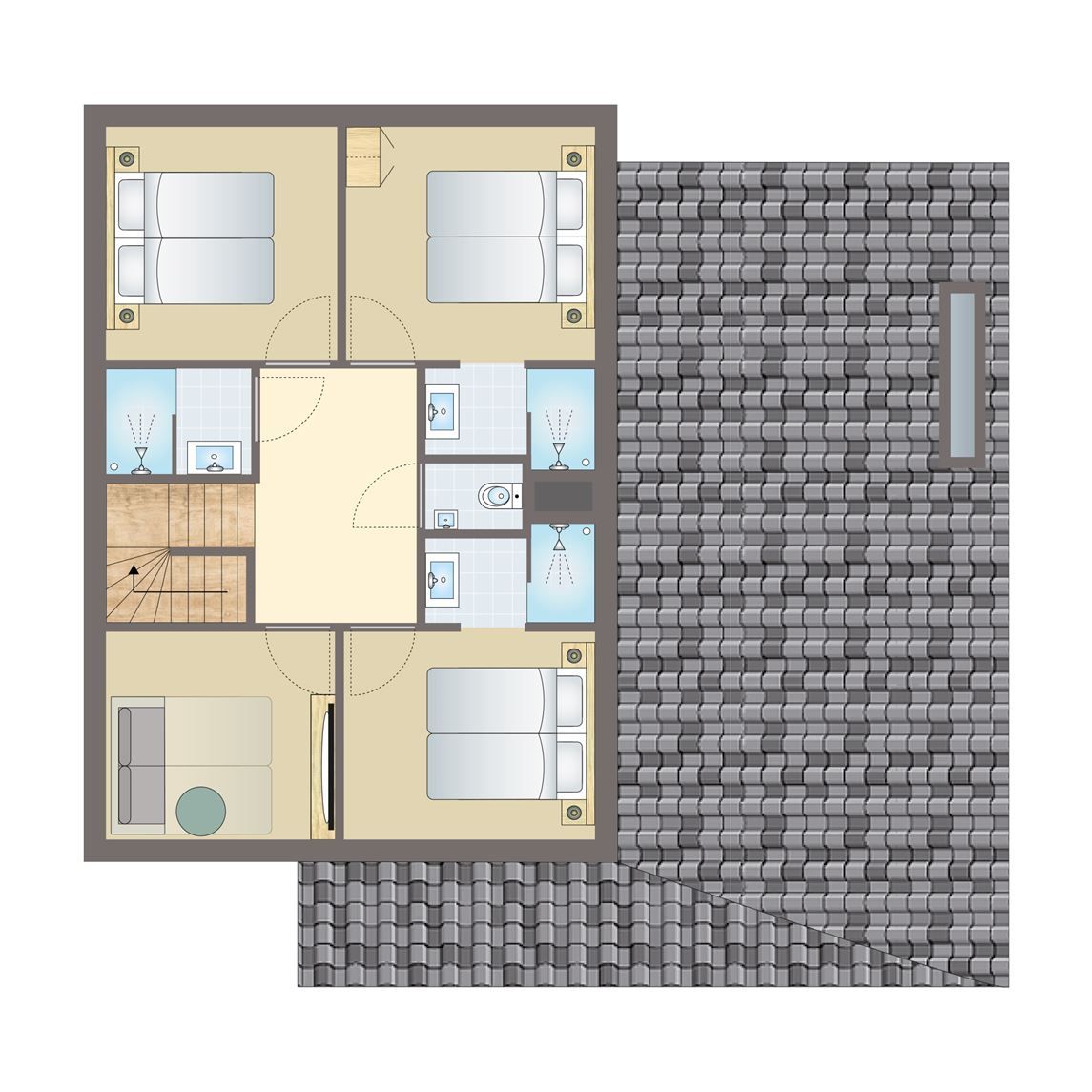 Verblijf 380858 - Bungalow Noord Limburg - 12-persoons watervilla | 12CE