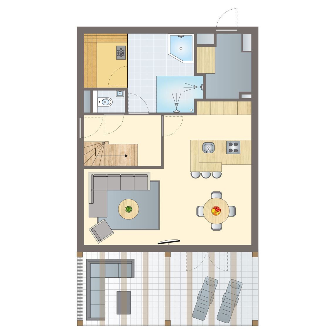 Guest house 380860 - Bungalow Noord Limburg - 4-persoons wellnessvilla | 4ELW