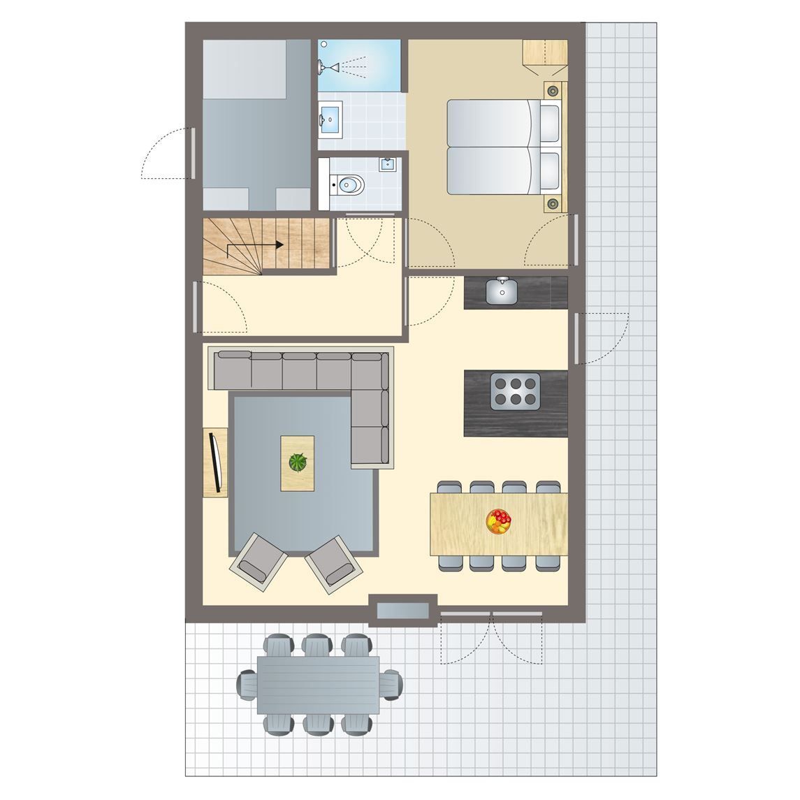 Unterkunft 380866 - Bungalow Noord Limburg - 8-persoons watervilla | 8CE