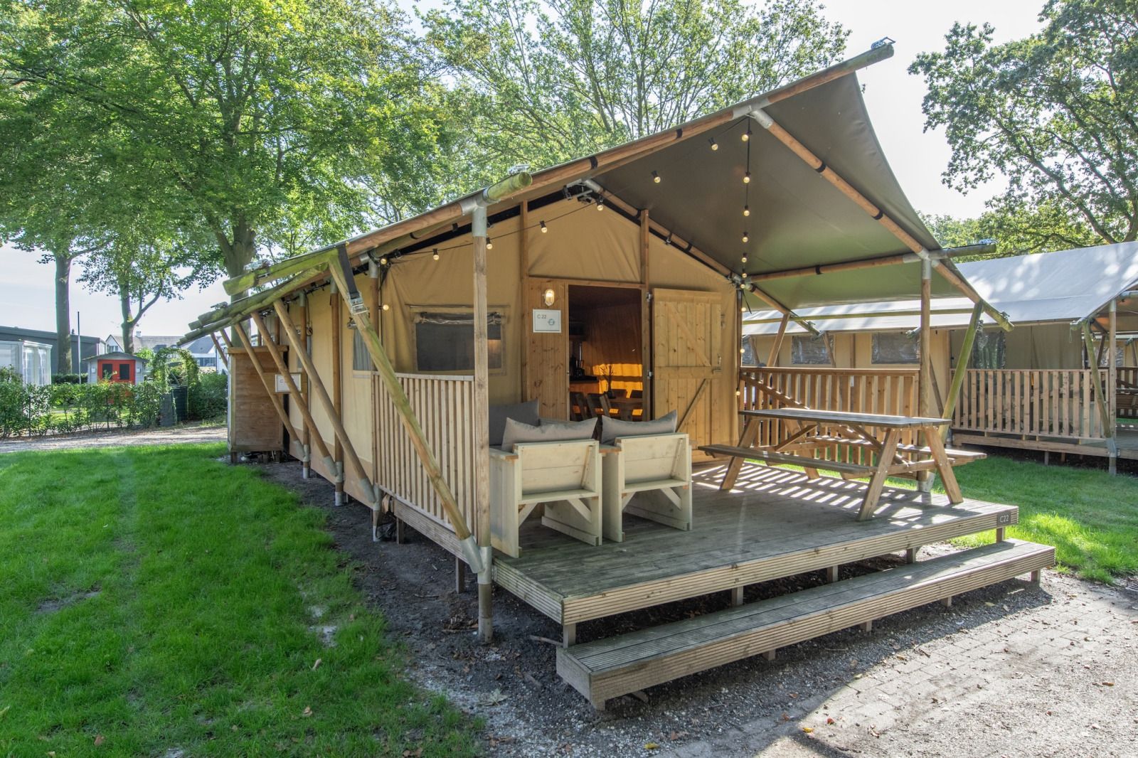 Unterkunft 3827126 - Zelthaus Noord Limburg - «Klein Vink 20»