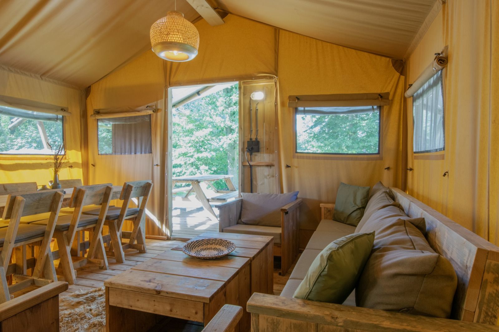 Unterkunft 3827126 - Zelthaus Noord Limburg - «Klein Vink 20»