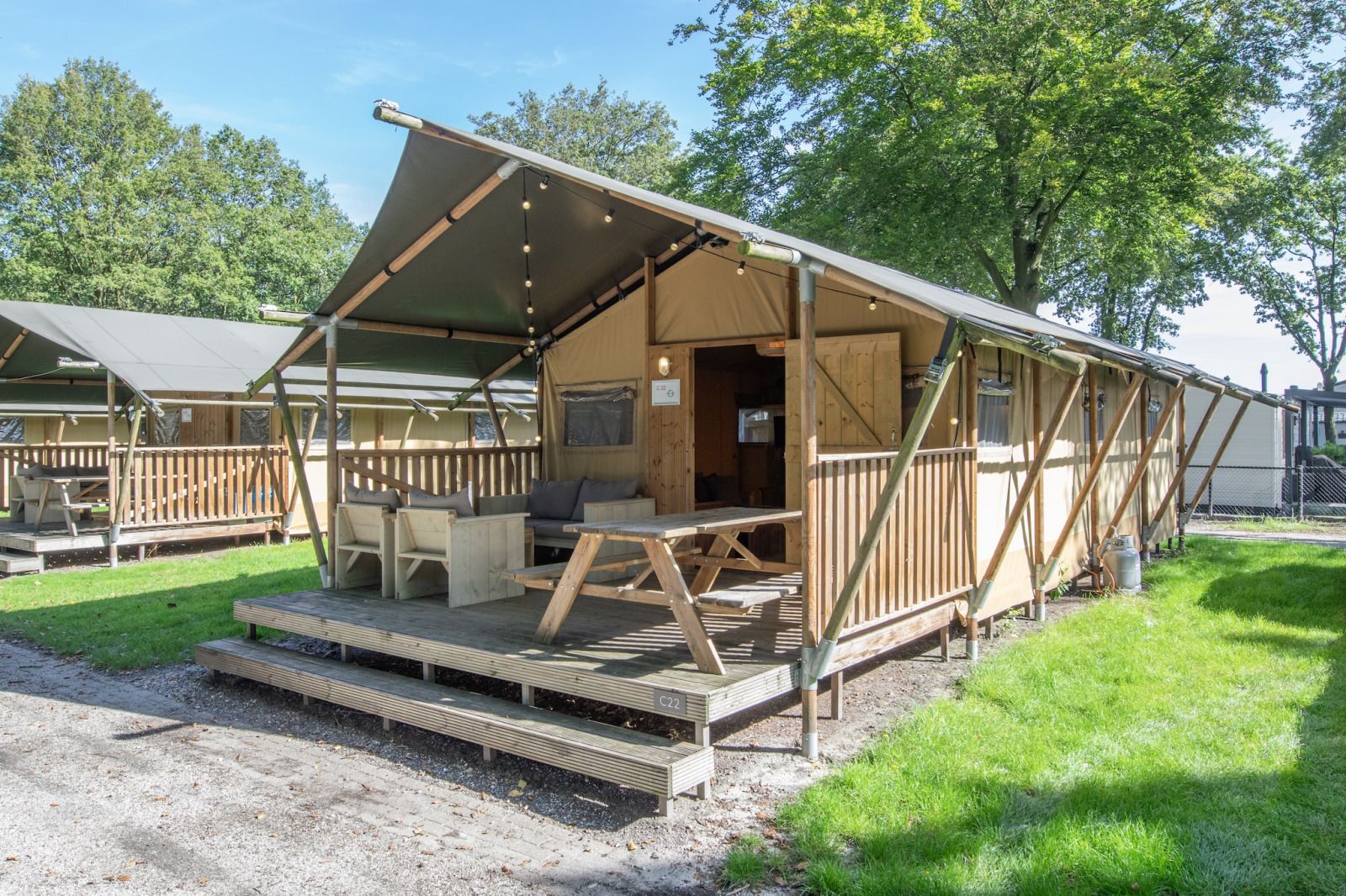 Unterkunft 3827126 - Zelthaus Noord Limburg - «Klein Vink 20»