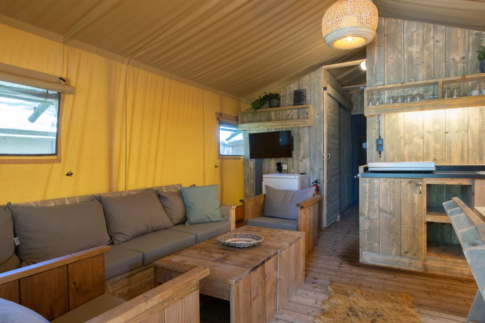 Unterkunft 3827126 - Zelthaus Noord Limburg - «Klein Vink 20»