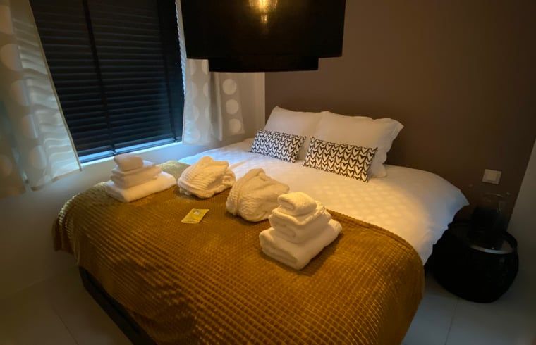 Gemuetliches Schlafzimmer im Ferienhaus in Heijen, Ferienhaus in Limburg.