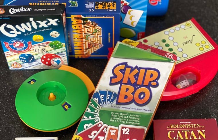 Brettspiele im Cottage in Heijen, Ferienunterkunft in Heijen.