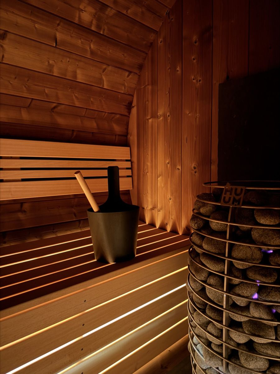 Attractive bedroom in vacation home L185, Baarlo, North Limburg with modern interior and lots of natural light.