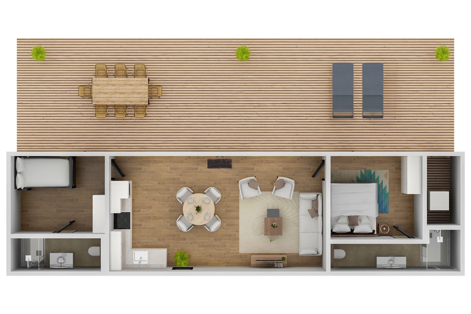 Verblijf 384053 - Vakantiewoning Noord Limburg - Bos Cube