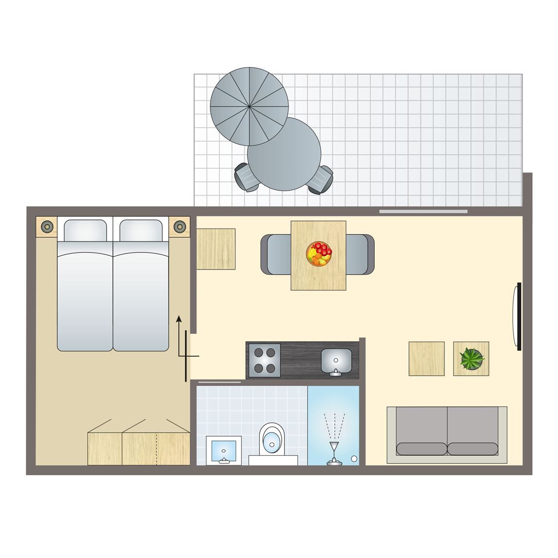 Guest house 384749 - Bungalow Noord Limburg - De Lommerbergen | 2-persoons bungalow | 2B1