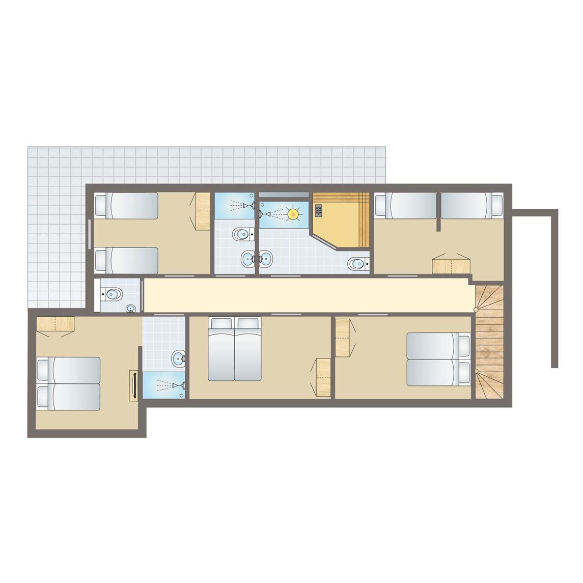 Unterkunft 385244 - Bungalow Noord Limburg - Domein De Schatberg | 12-persoons watervilla | 12L2