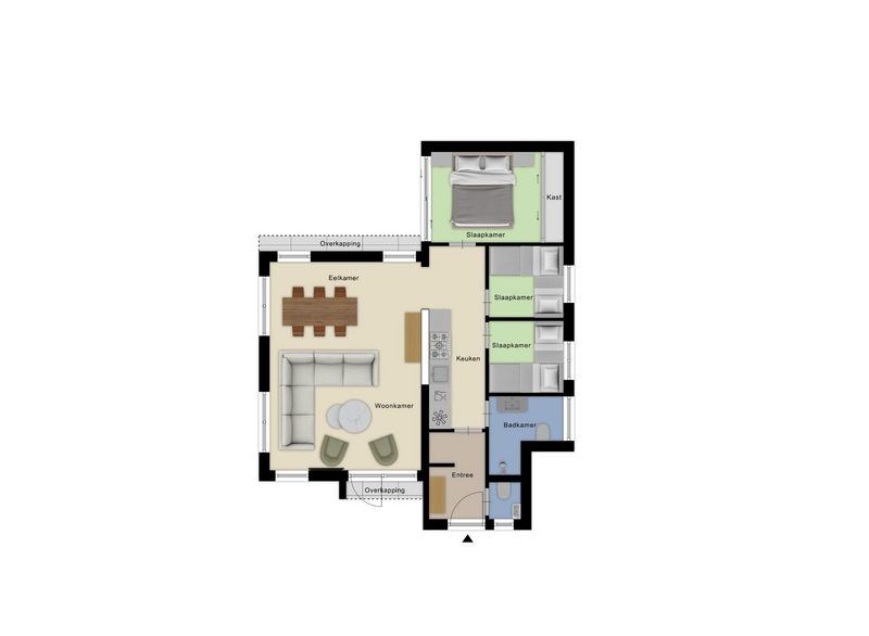Guest house 390659 - Holiday property Zuid Limburg - Z Module 6 personen