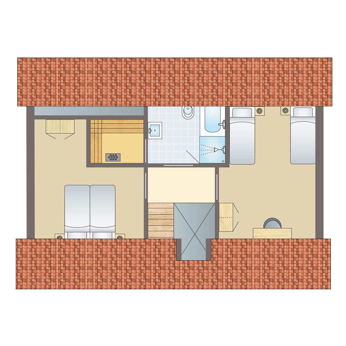 Verblijf 392015 - Bungalow Zuid Limburg - De Waufsberg | 6-persoons villa | 6EL