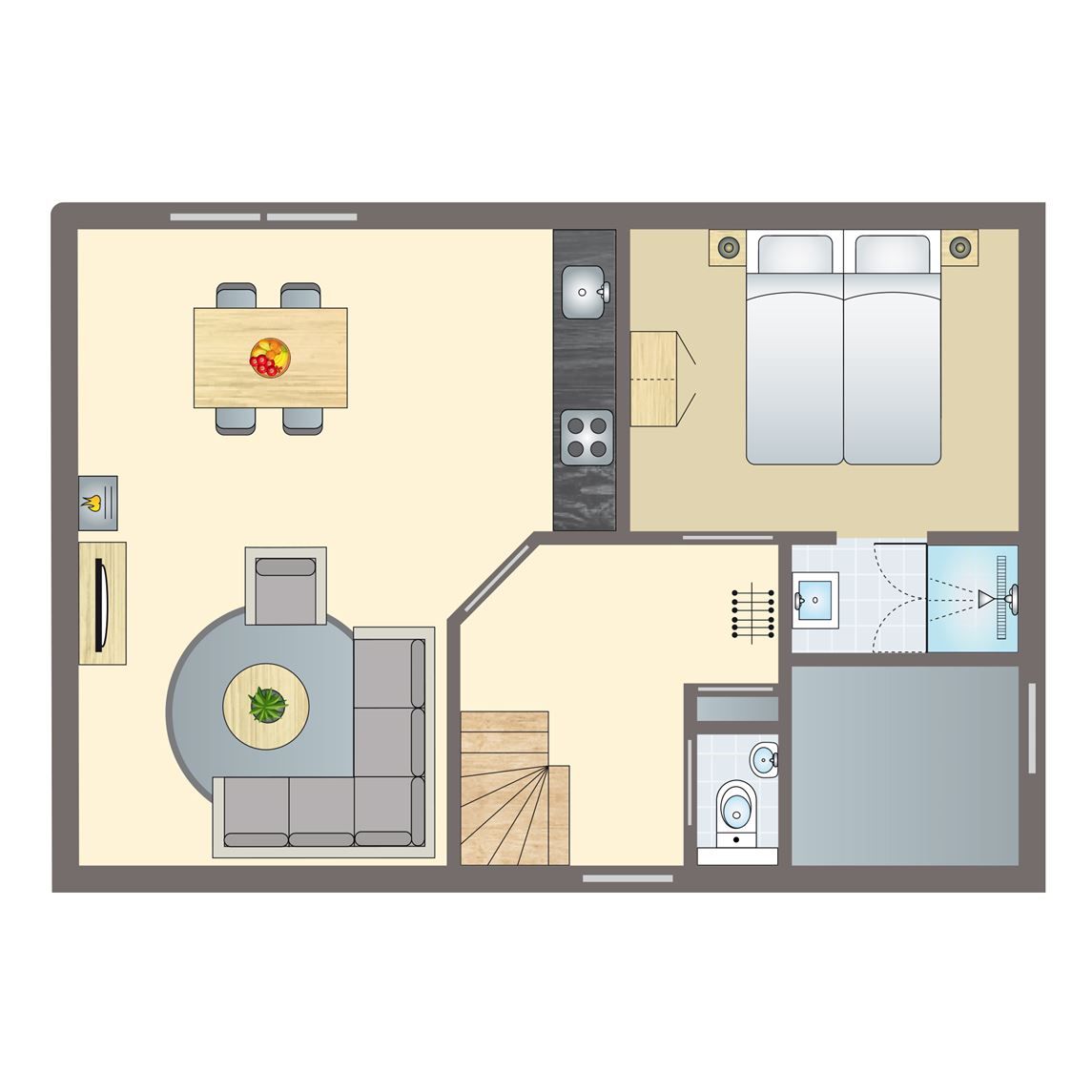 Guest house 392017 - Bungalow Zuid Limburg - De Waufsberg | 4-persoons villa | 4C