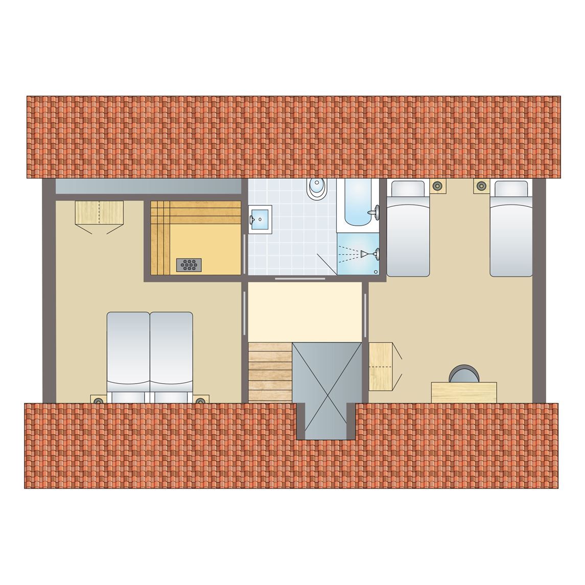 Guest house 392018 - Bungalow Zuid Limburg - De Waufsberg | 6-persoons villa | 6L