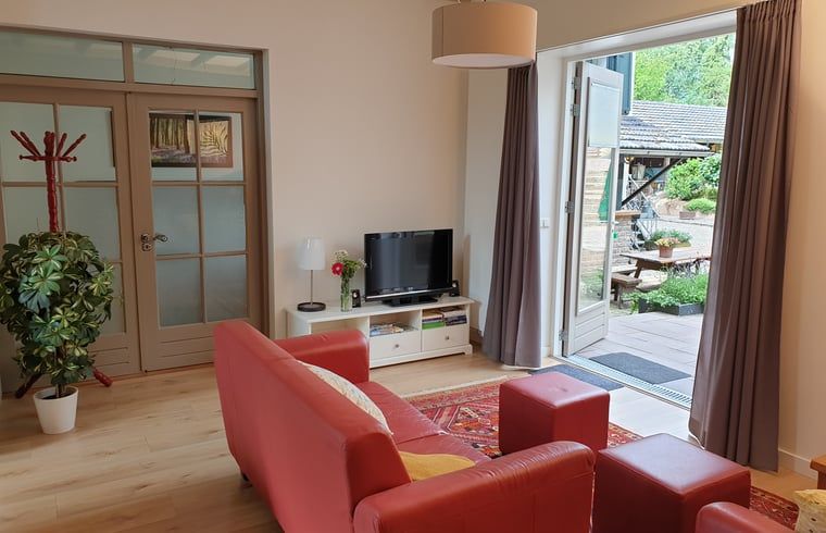 Gemuetliches Wohnzimmer im Ferienhaus in Valkenburg aan de Geul, Suedlimburg.