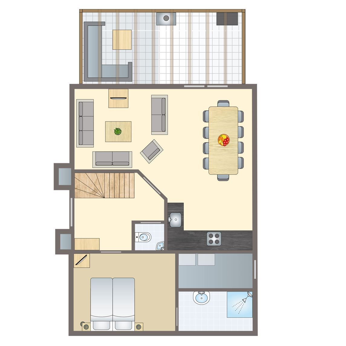 Guest house 394524 - Bungalow Zuid Limburg - Kasteeldomein De Cauberg | 10-persoons villa | 10EL