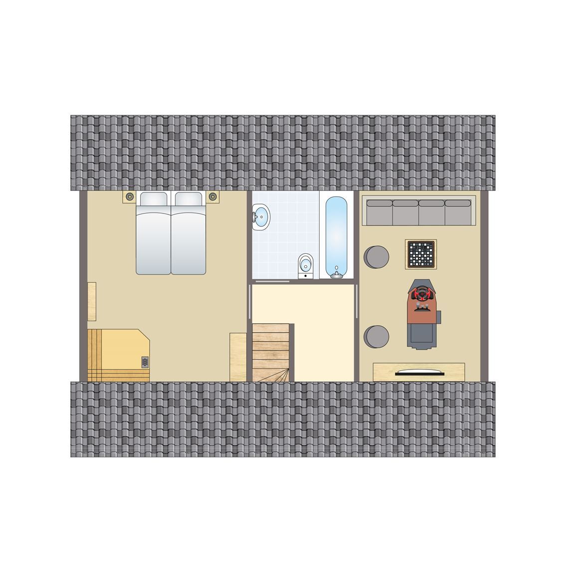 Unterkunft 394542 - Bungalow Zuid Limburg - Kasteeldomein De Cauberg | 4-persoons Gamevilla | 4L1