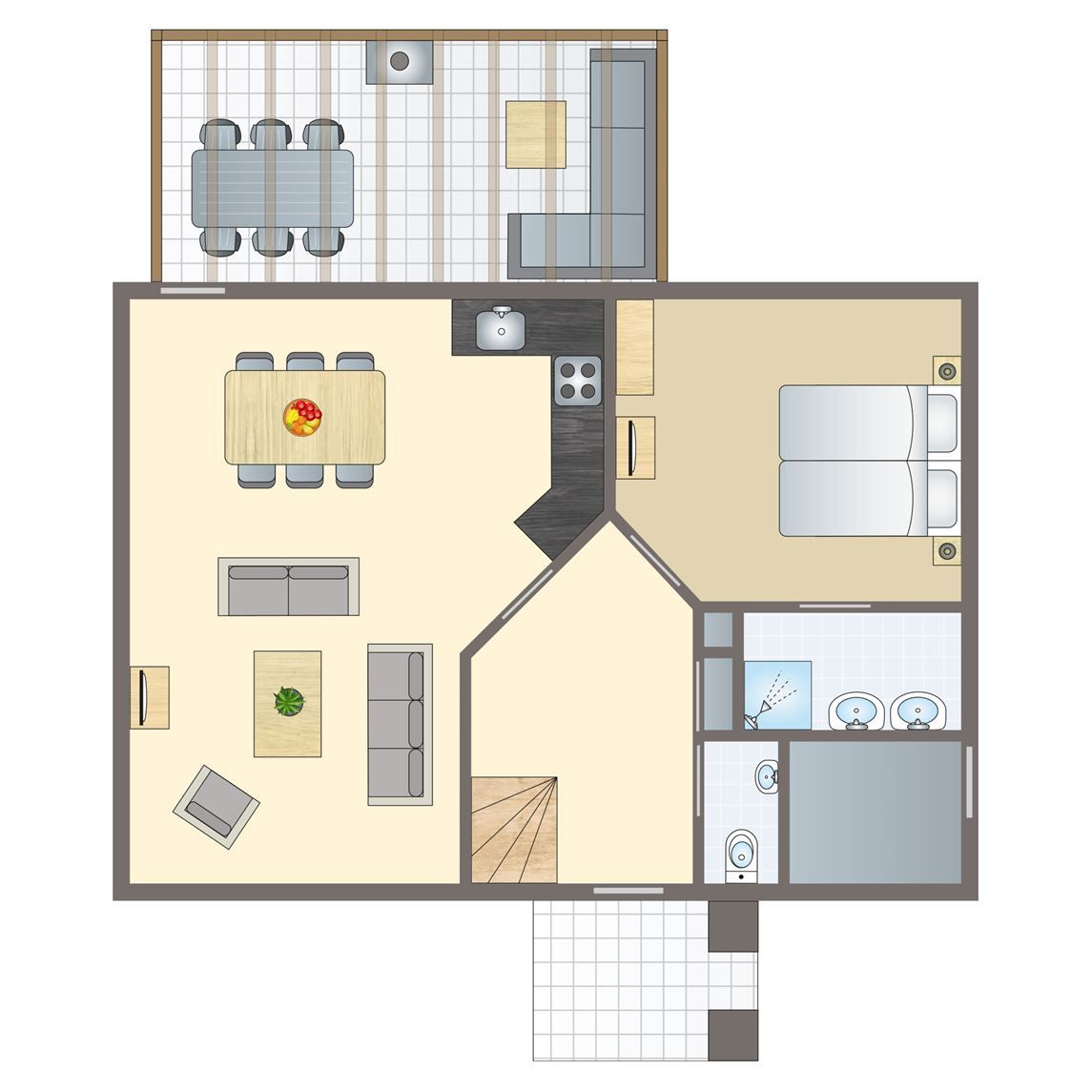 Guest house 394543 - Bungalow Zuid Limburg - Kasteeldomein De Cauberg | 6-persoons villa | 6EL