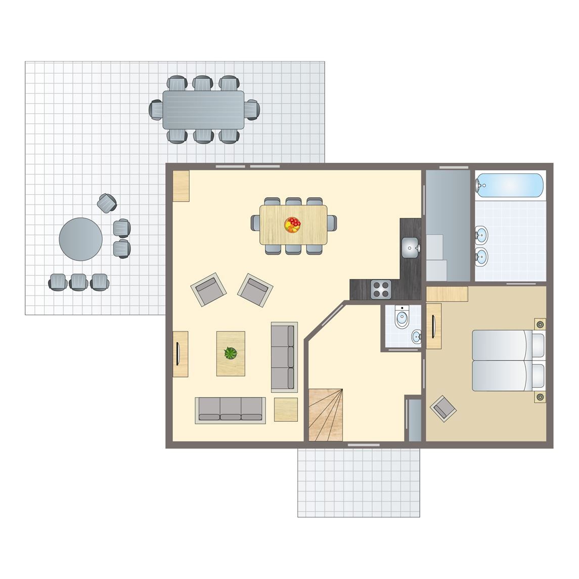 Verblijf 394545 - Bungalow Zuid Limburg - Kasteeldomein De Cauberg | 8-persoons villa | 8L