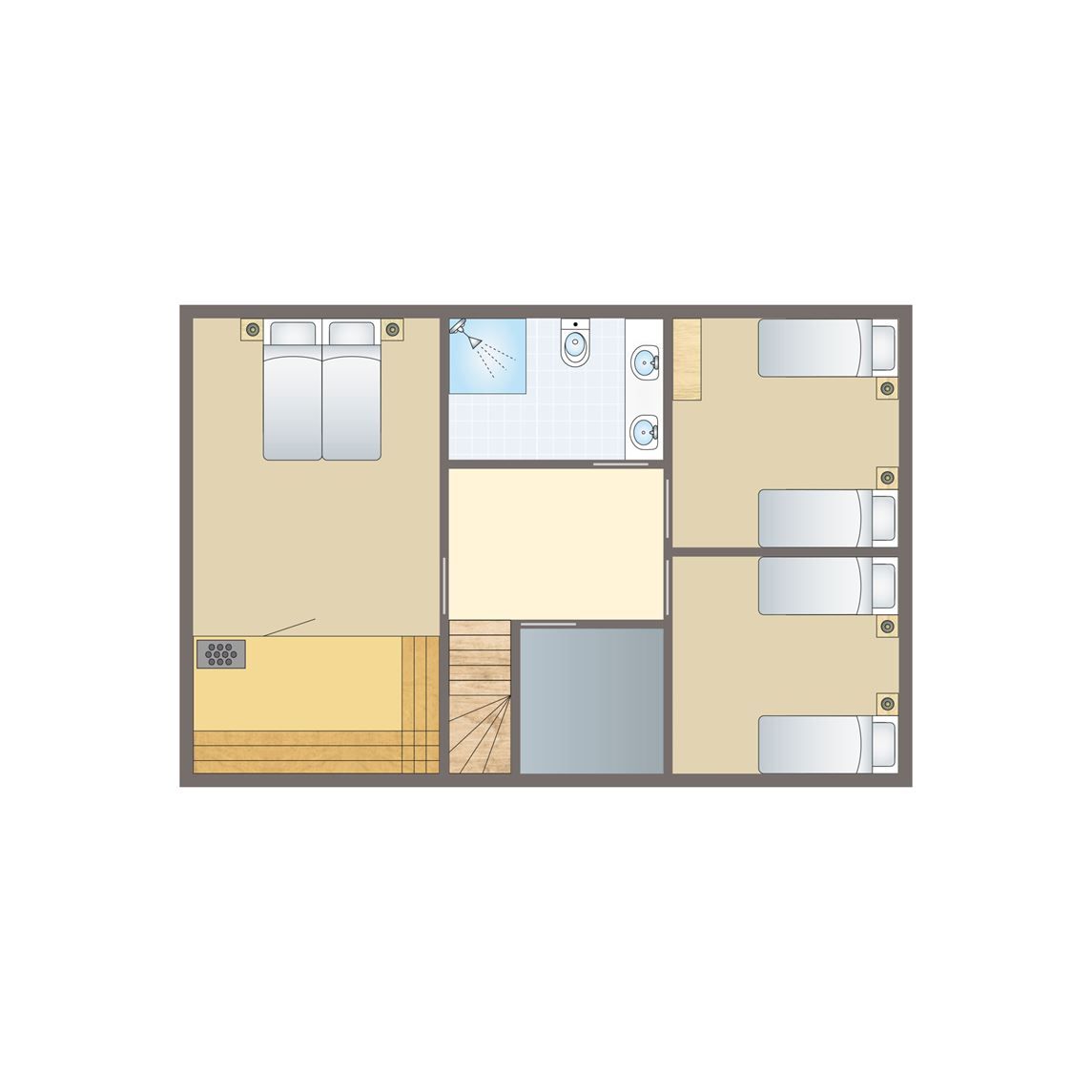 Verblijf 394545 - Bungalow Zuid Limburg - Kasteeldomein De Cauberg | 8-persoons villa | 8L