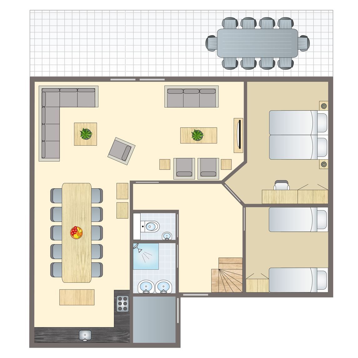 Verblijf 394914 - Bungalow Zuid Limburg - Hoog Vaals | 10-persoons bungalow | 10L