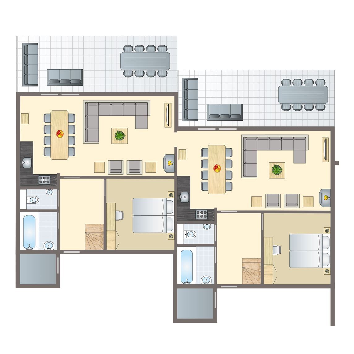 Unterkunft 394916 - Bungalow Zuid Limburg - Hoog Vaals | 16-persoons bungalow | 16L