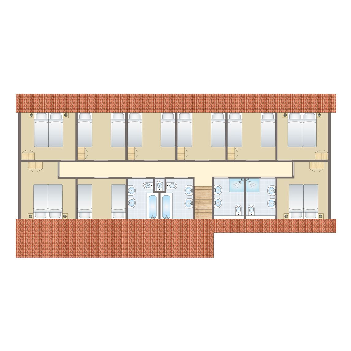 Unterkunft 394917 - Bungalow Zuid Limburg - Hoog Vaals | 24-persoons bungalow | 24L