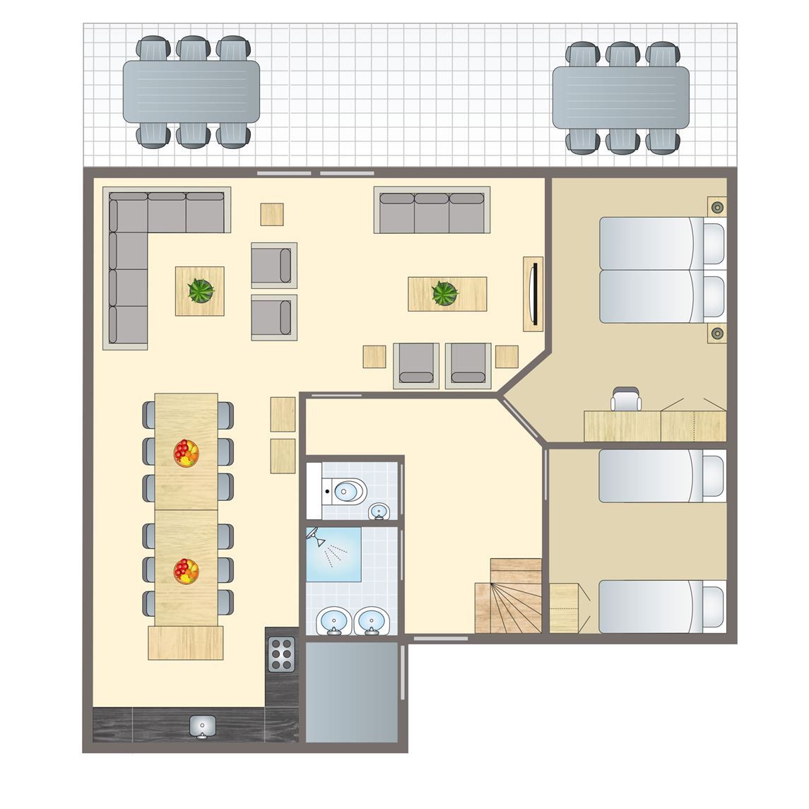 Unterkunft 394931 - Bungalow Zuid Limburg - Hoog Vaals | 12-persoons bungalow | 12L